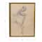 Hello Honey® Framed Vintage Reproduction Degas Ballerina Sketch